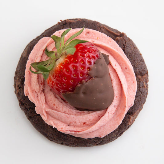 Chocolate Covered Strawberry Cookie