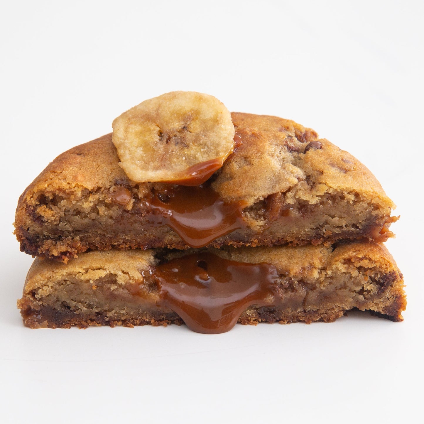 Banoffee Dulce de leche Cookie