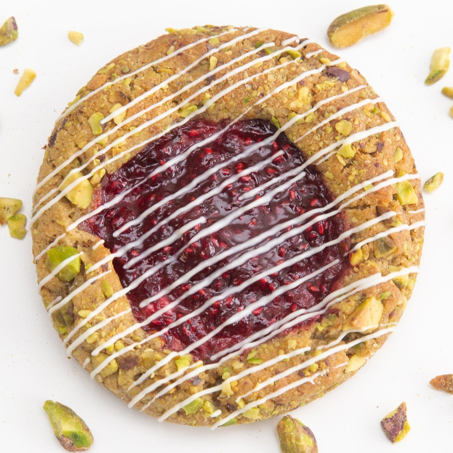 Pistachio Raspberry